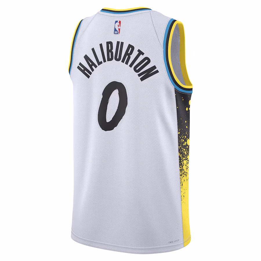 Maglia City Edition unisex Indiana Pacers Tyrese Haliburton 2024/25