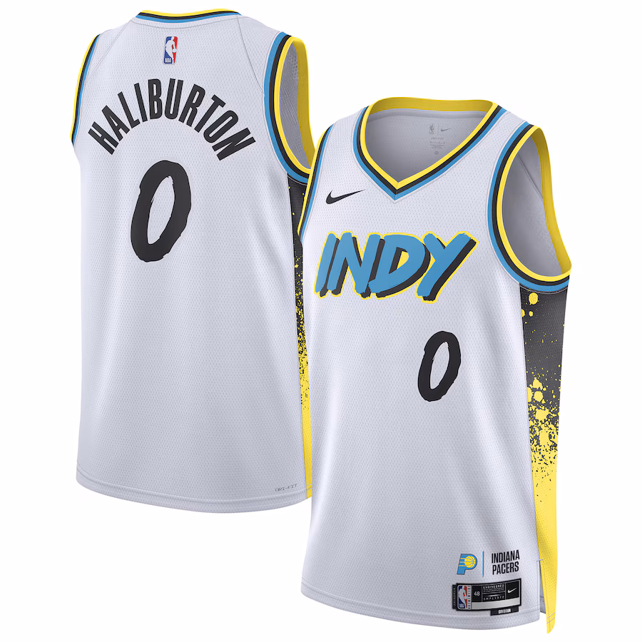 Tyrese Haliburton Indiana Pacers Unisex 2024/25 City Edition Jersey