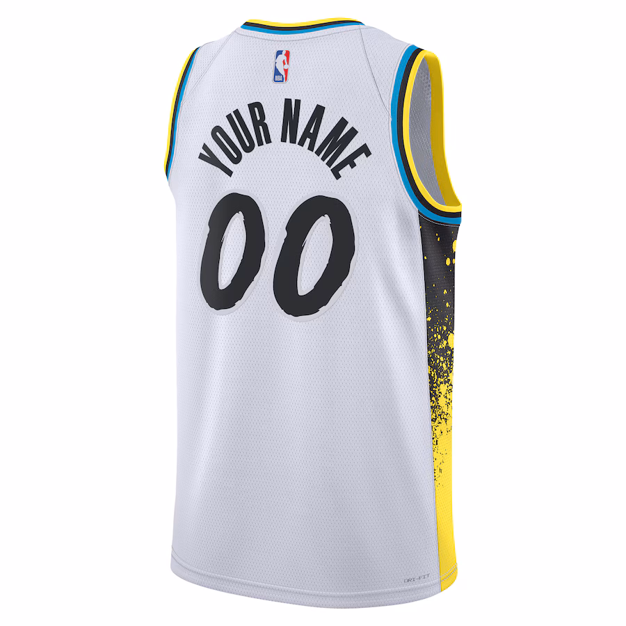 Indiana Pacers Unisex 2024/25 Custom Swingman Jersey - City Edition - White
