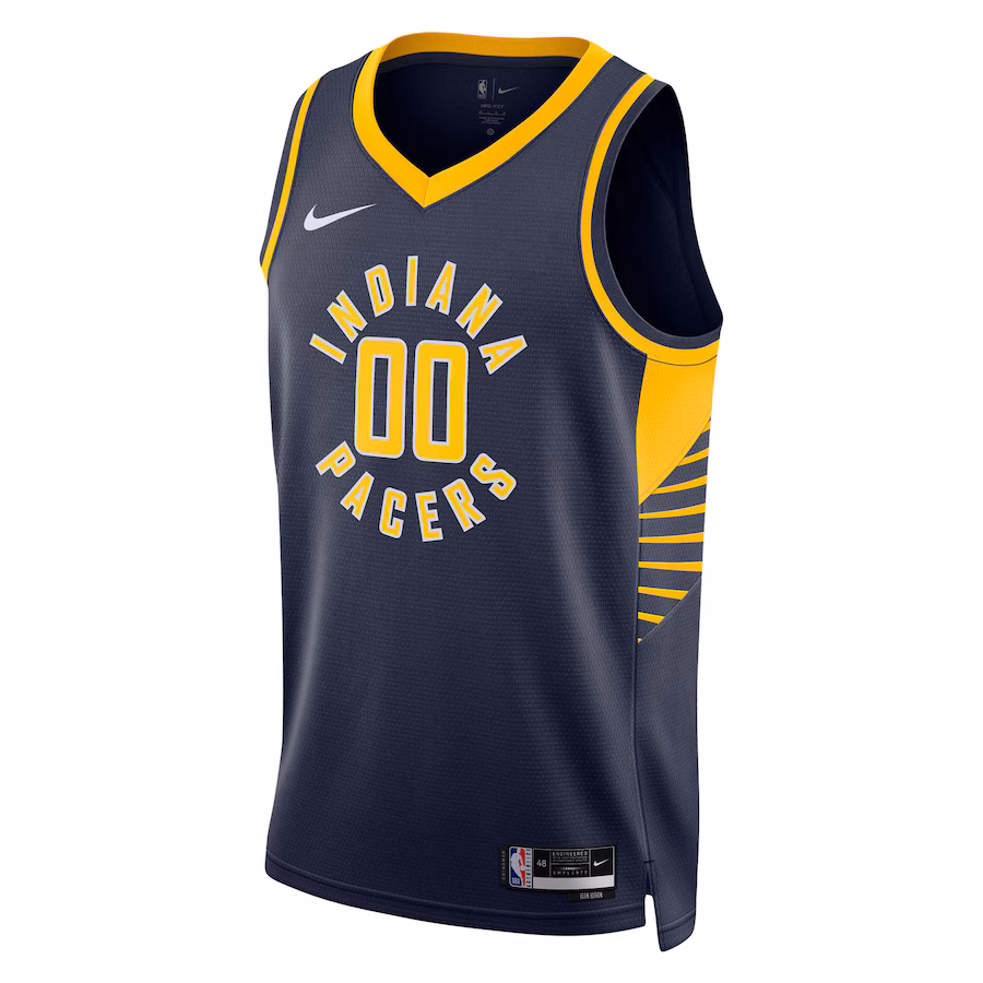 Bennedict Mathurin, Maillot Swingman unisexe Nike des Indiana Pacers - Édition Icône - Bleu marine