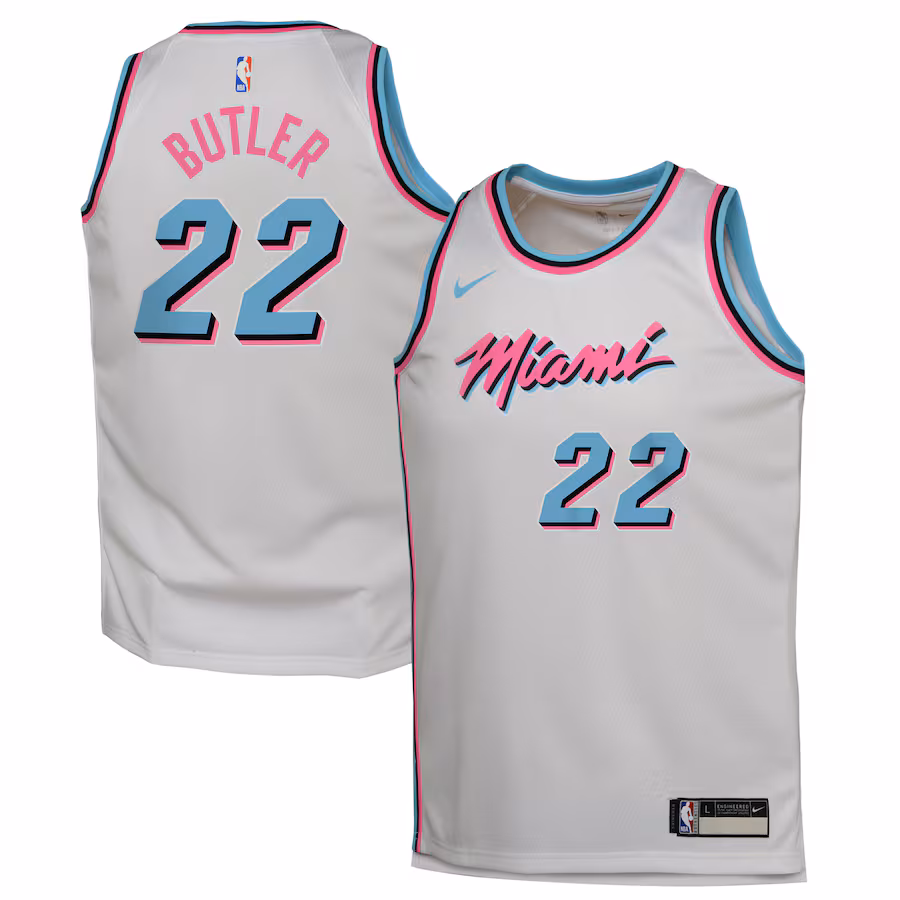Jimmy Butler Miami Heat Youth 2024/25 City Edition Swingman Jersey