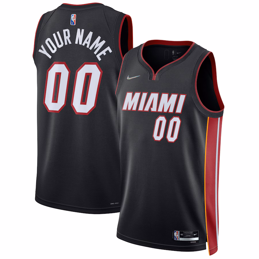 Miami Heat 2021/22 Diamond Swingman Custom Jersey