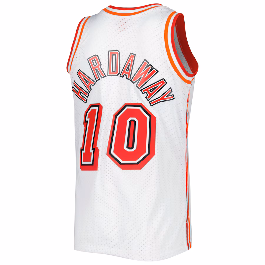 Tim Hardaway, Miami Heat Mitchell & Ness Hardwood Classics Swingman Jersey - White