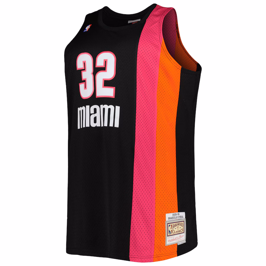 Maglia Shaquille O’Neal Miami Heat Mitchell & Ness Big & Tall Hardwood Classics 2005/06