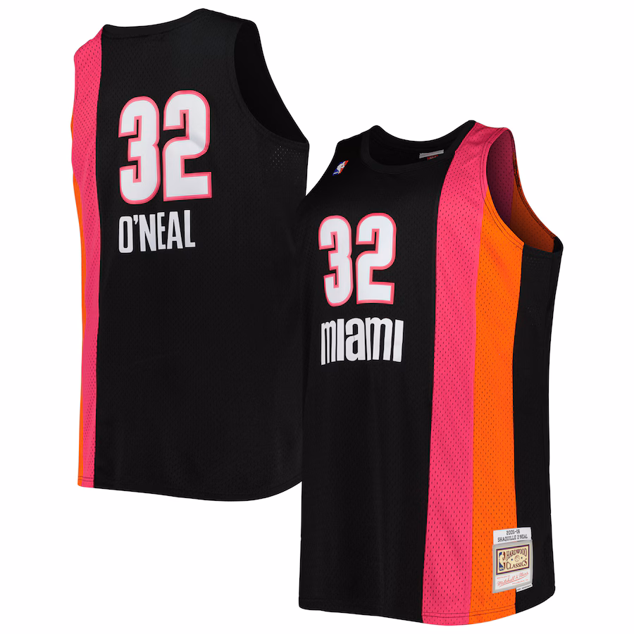 Shaquille O’Neal Miami Heat Mitchell & Ness Big & Tall Hardwood Classics 2005/06 Trikot