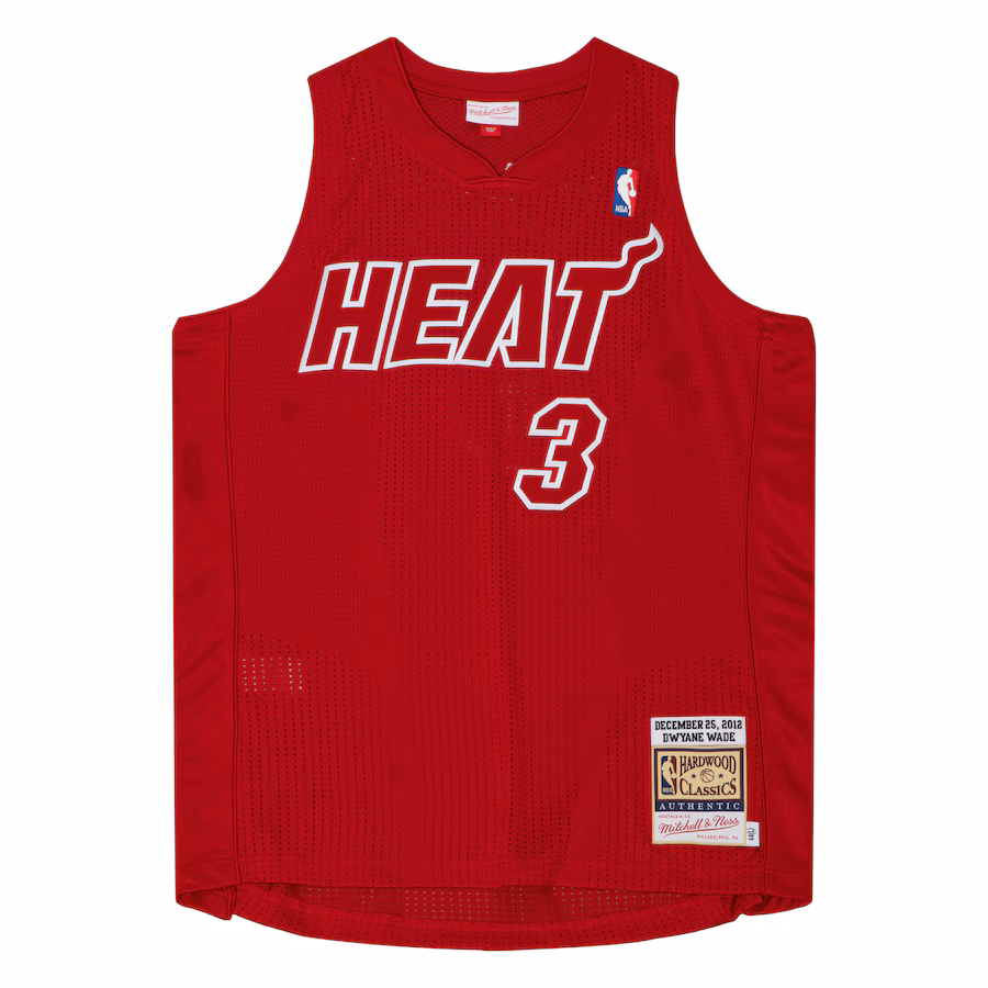Camiseta Dwyane Wade Miami Heat 2011-12 - Mitchell & Ness HWC