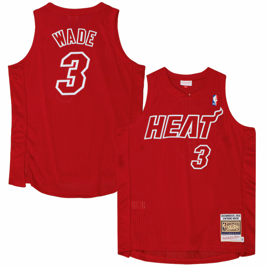 Dwyane Wade Miami Heat Trikot 2011-12 - Mitchell & Ness HWC