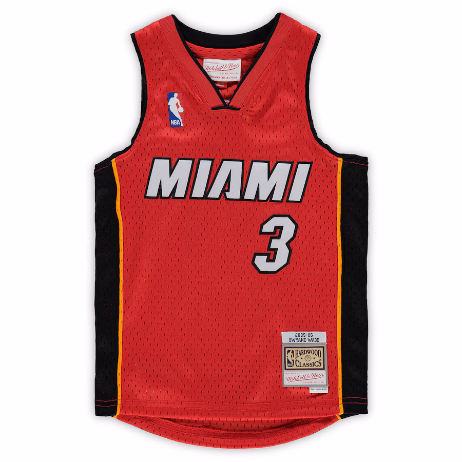 Dwyane Wade Miami Heat Mitchell & Ness Kleinkind 2005/06 Hardwood Classics Trikot