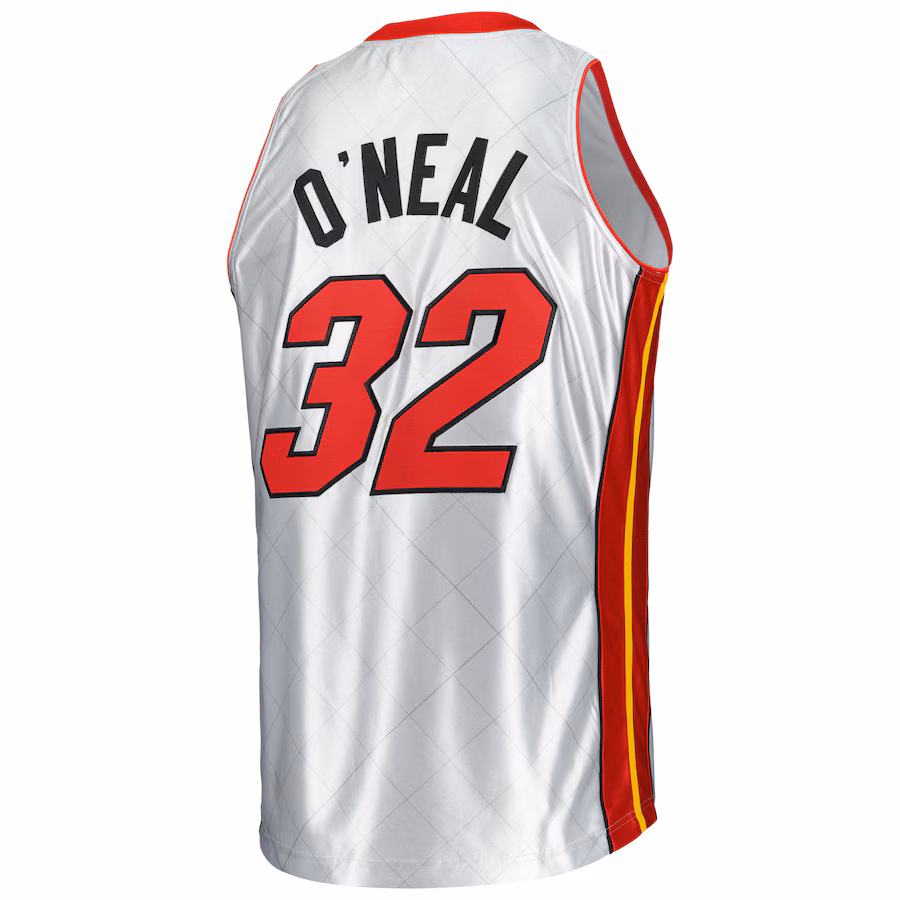 Maglia Shaquille O’Neal Miami Heat Mitchell & Ness 2005/06 Hardwood Classics 75° Anniversario