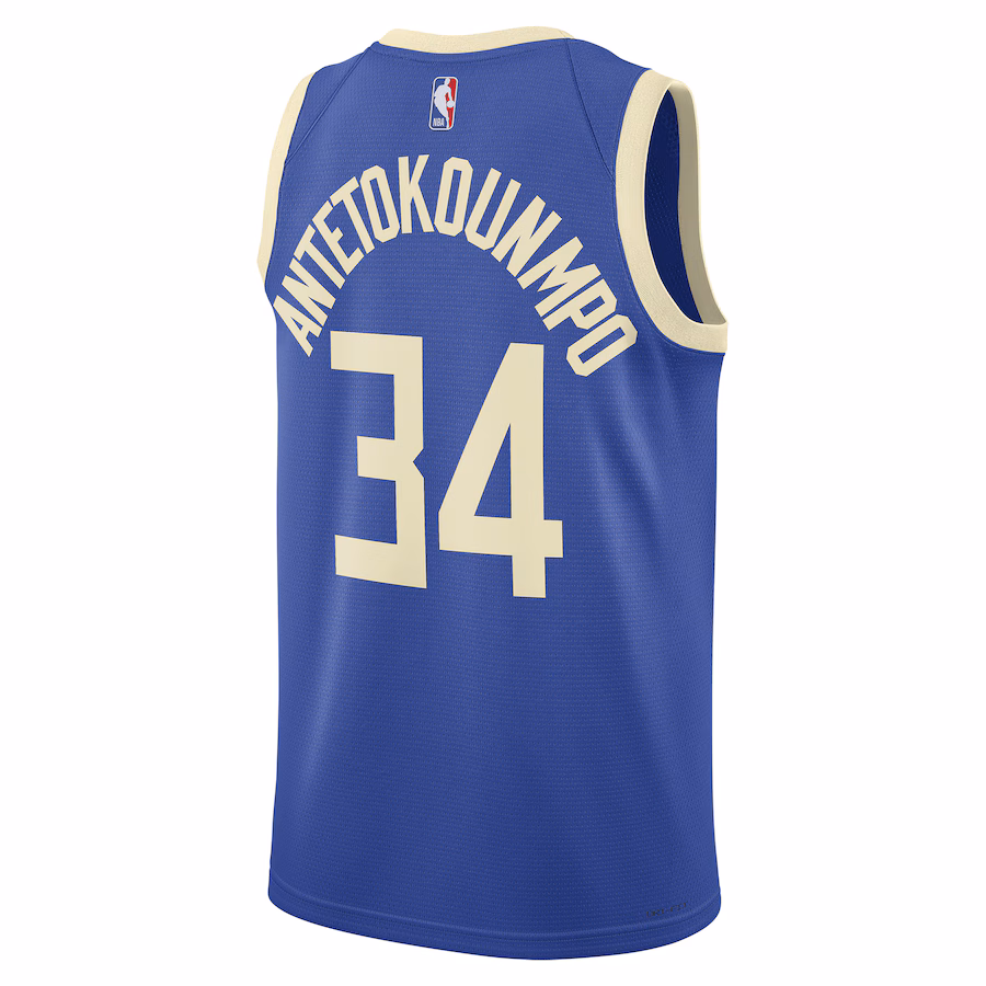 Giannis Antetokounmpo Milwaukee Bucks 2024-25 City Edition Unisex Jersey