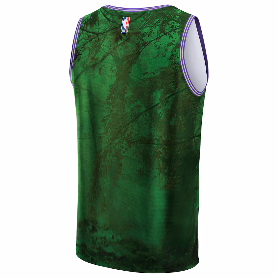 Milwaukee Bucks, NBA and KidSuper Studios Unisex Hometown Jersey - Green