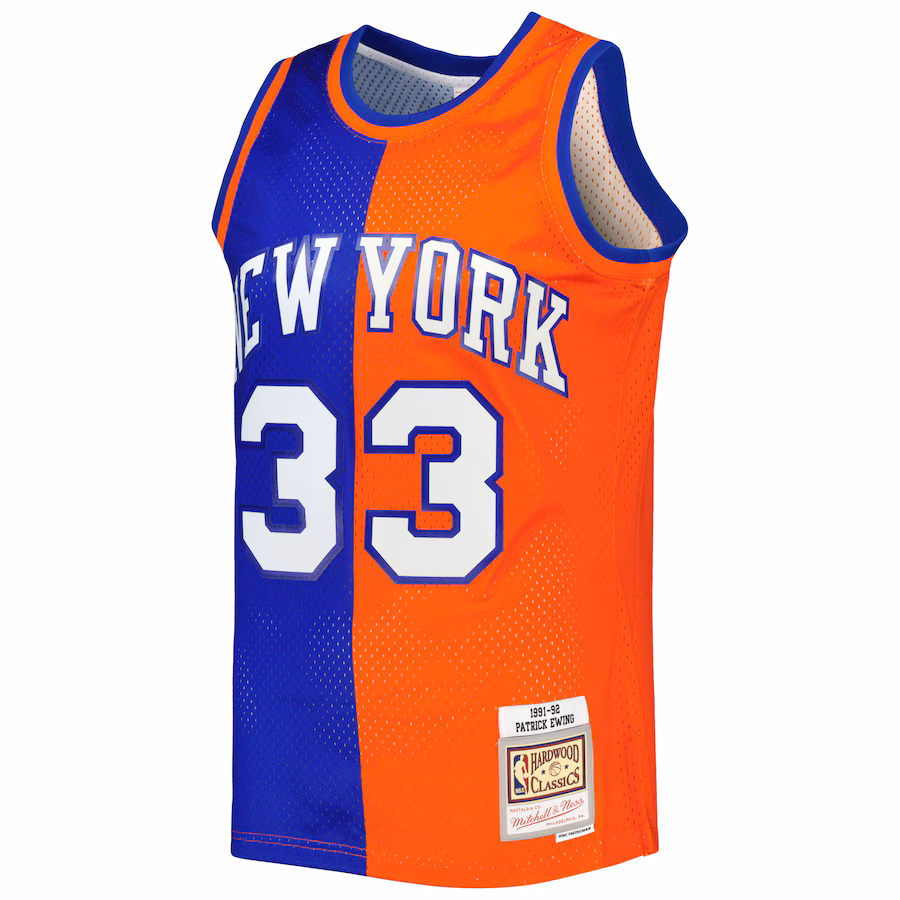 Patrick Ewing New York Knicks Mitchell & Ness 1991-92 HWC Swingman Jersey