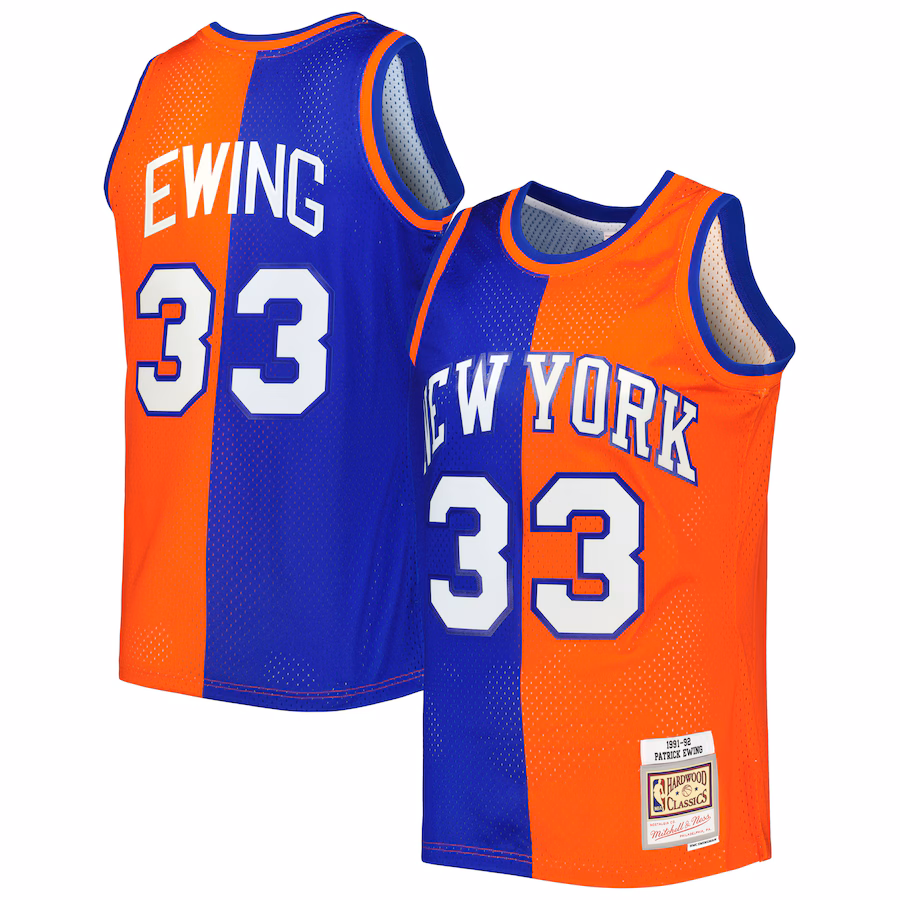 Patrick Ewing New York Knicks Mitchell & Ness 1991-92 HWC Swingman Jersey