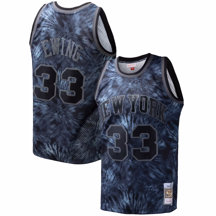 Patrick Ewing, New York Knicks Mitchell & Ness Hardwood Classics 1991/92 Swingman Jersey - Black