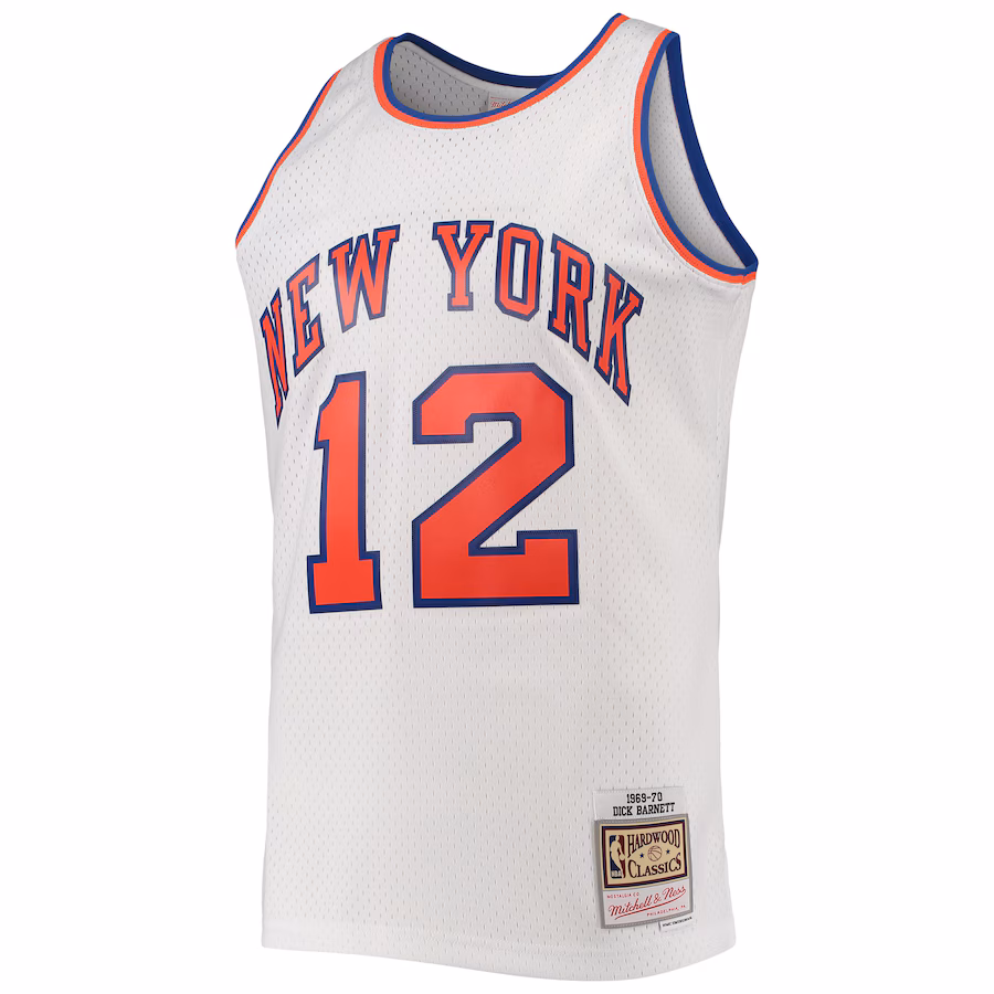 Camiseta Hardwood Classics Mitchell & Ness New York Knicks Dick Barnett 1969/70
