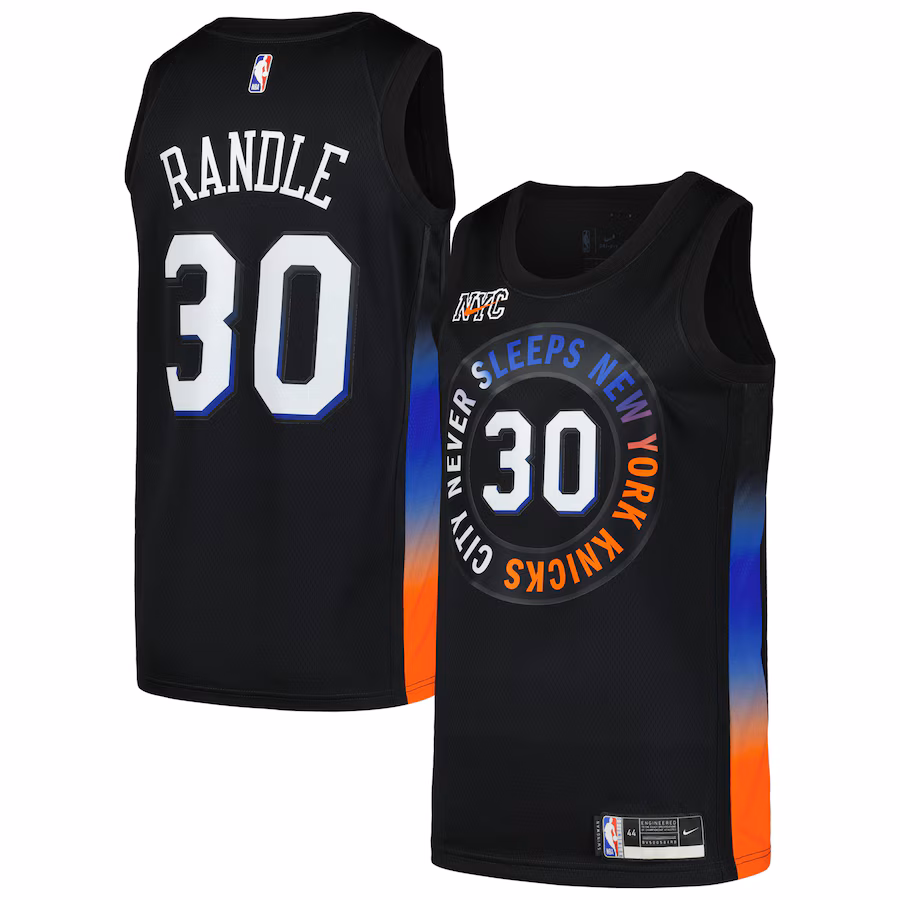 Julius Randle New York Knicks Nike City Edition Swingman Jersey