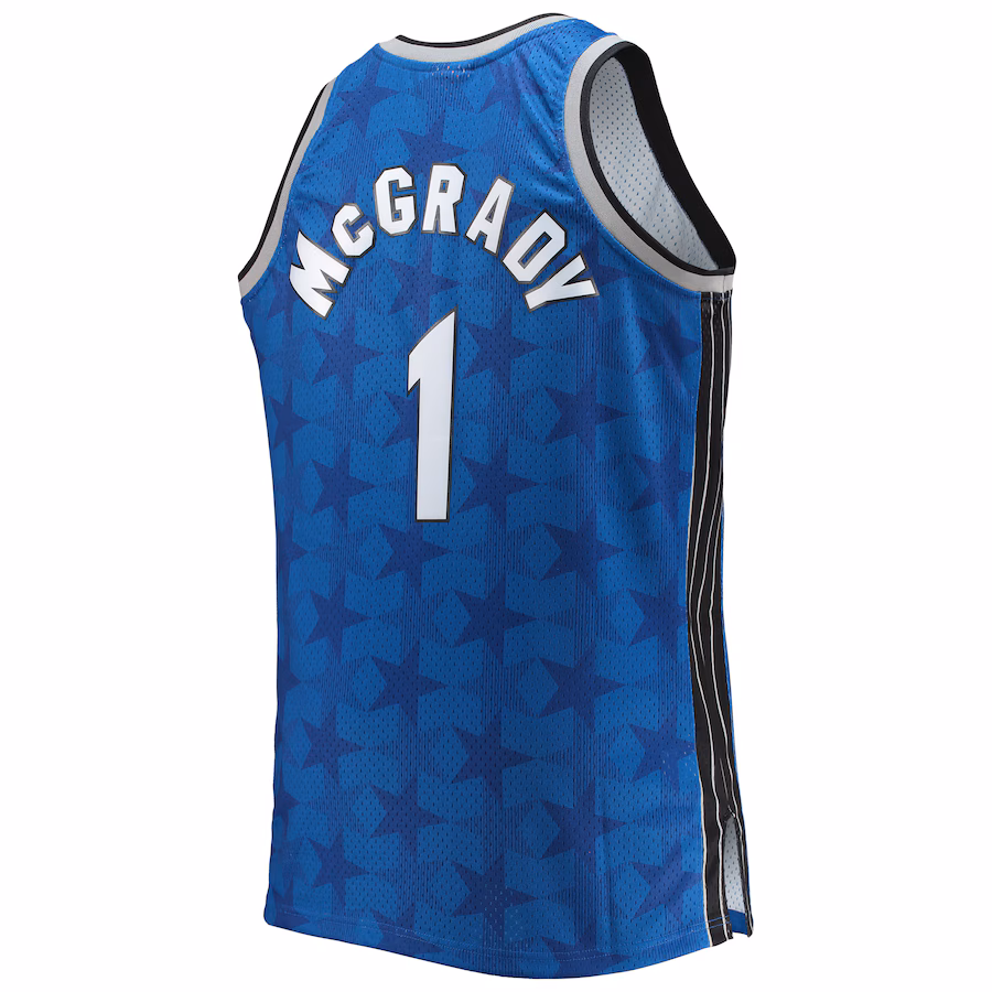 racy McGrady, Orlando Magic Mitchell & Ness Big & Tall 2000/01 Hardwood Classics Swingman Jersey - Blue