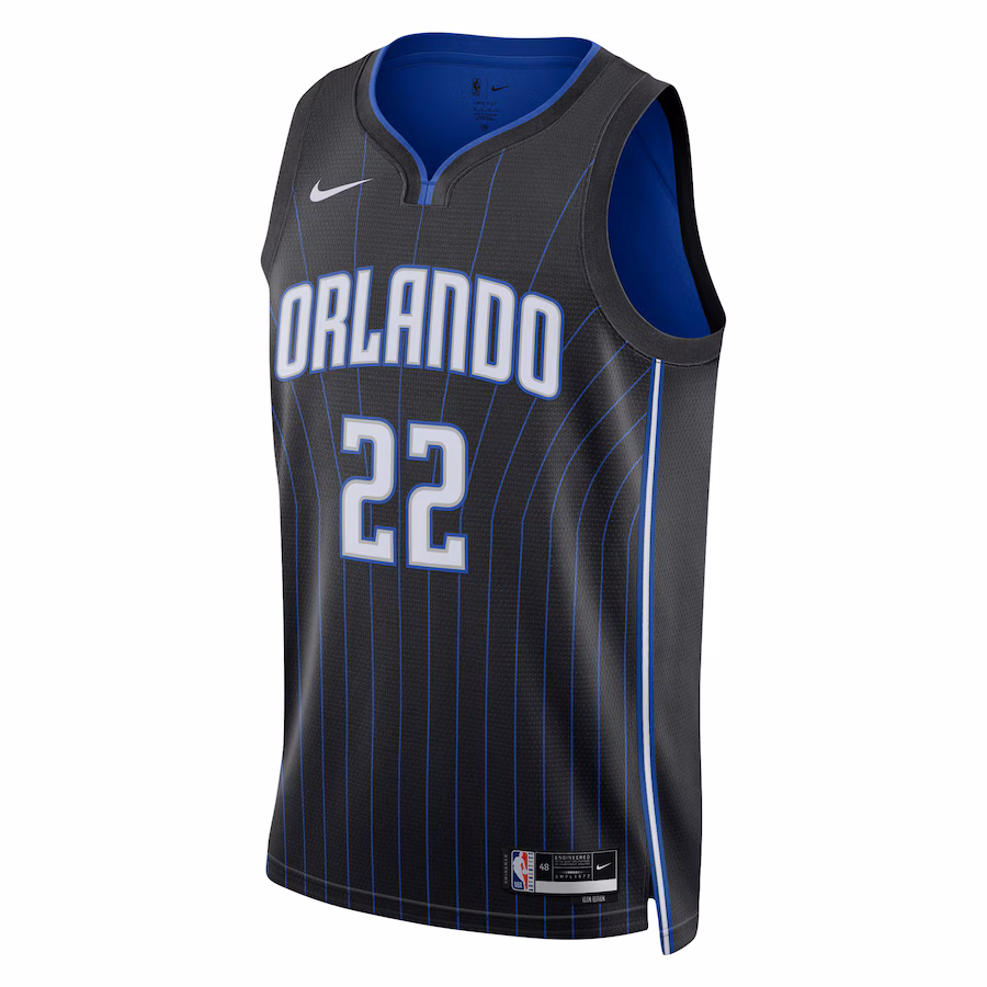 Franz Wagner, Maglia Swingman Unisex degli Orlando Magic - Edizione Icona - Nero