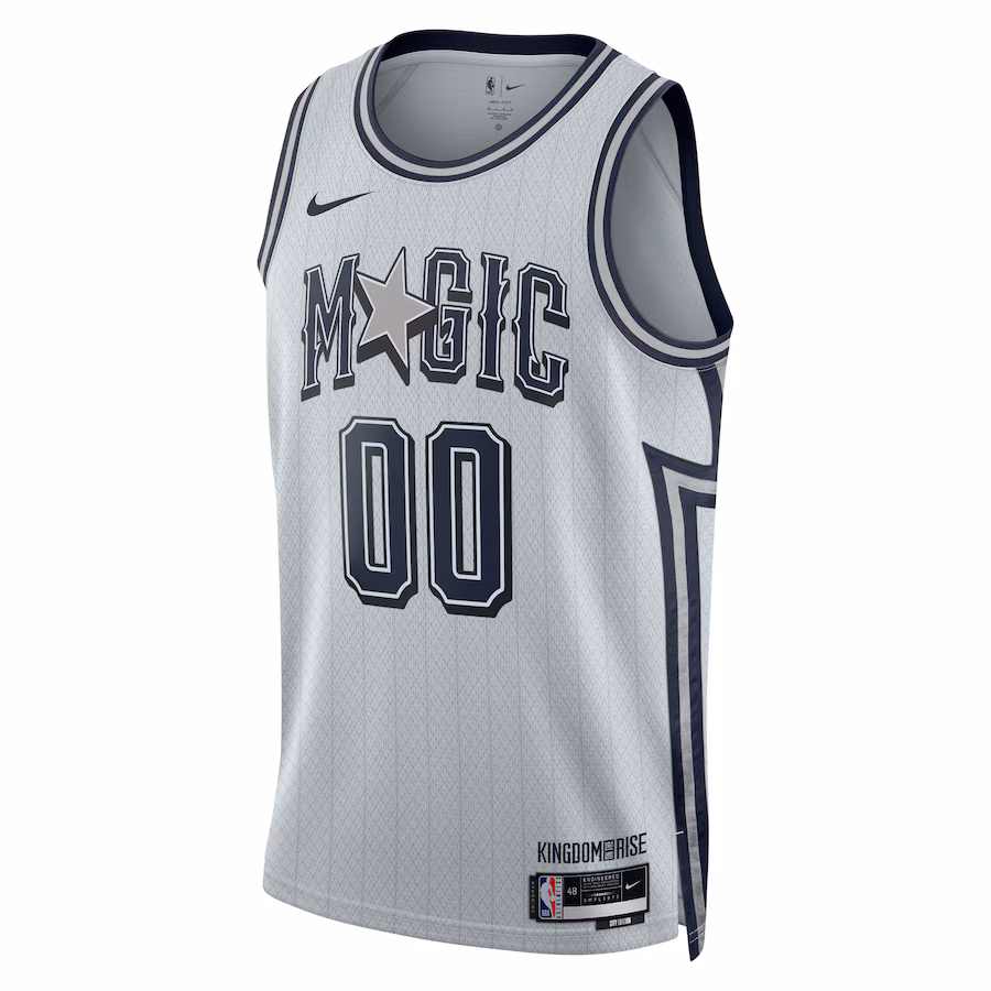 Orlando Magic Unisex 2024/25 Custom Swingman Jersey - City Edition - Silver