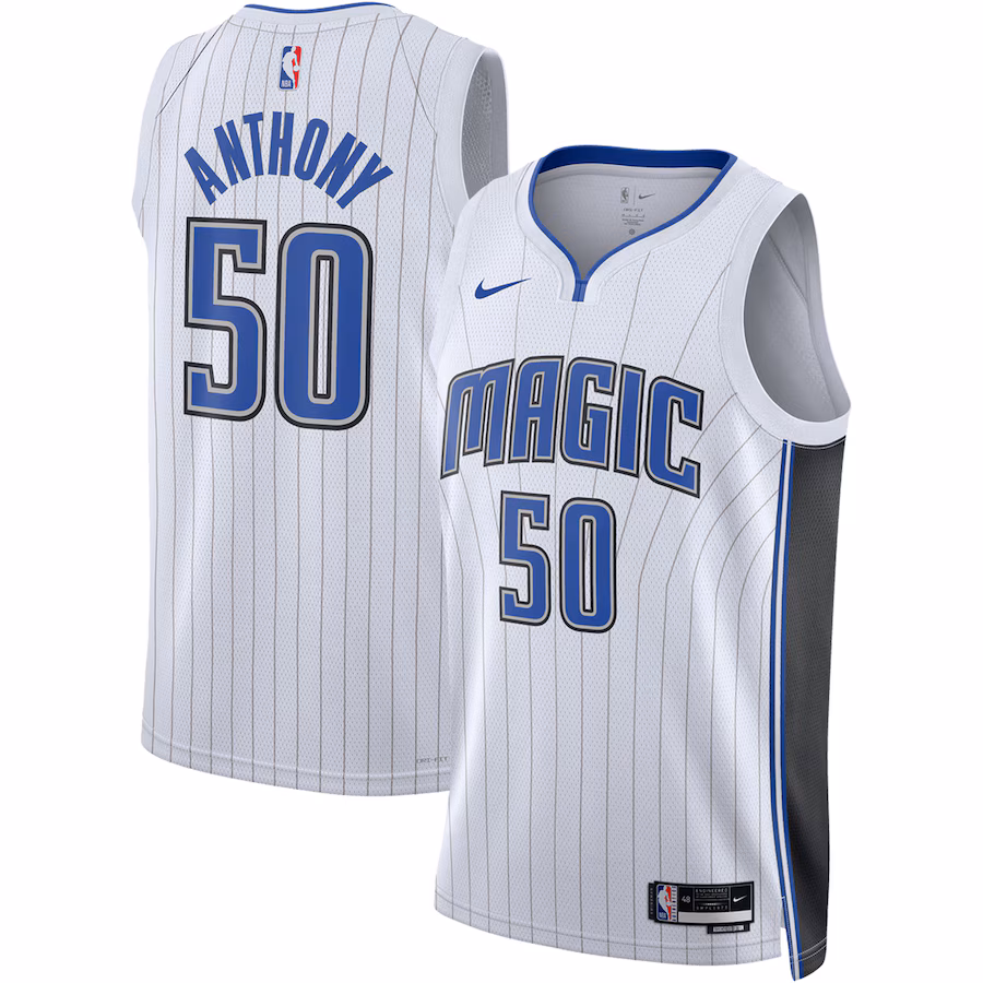 Cole Anthony, Orlando Magic Unisex Swingman Jersey - Association Edition - White