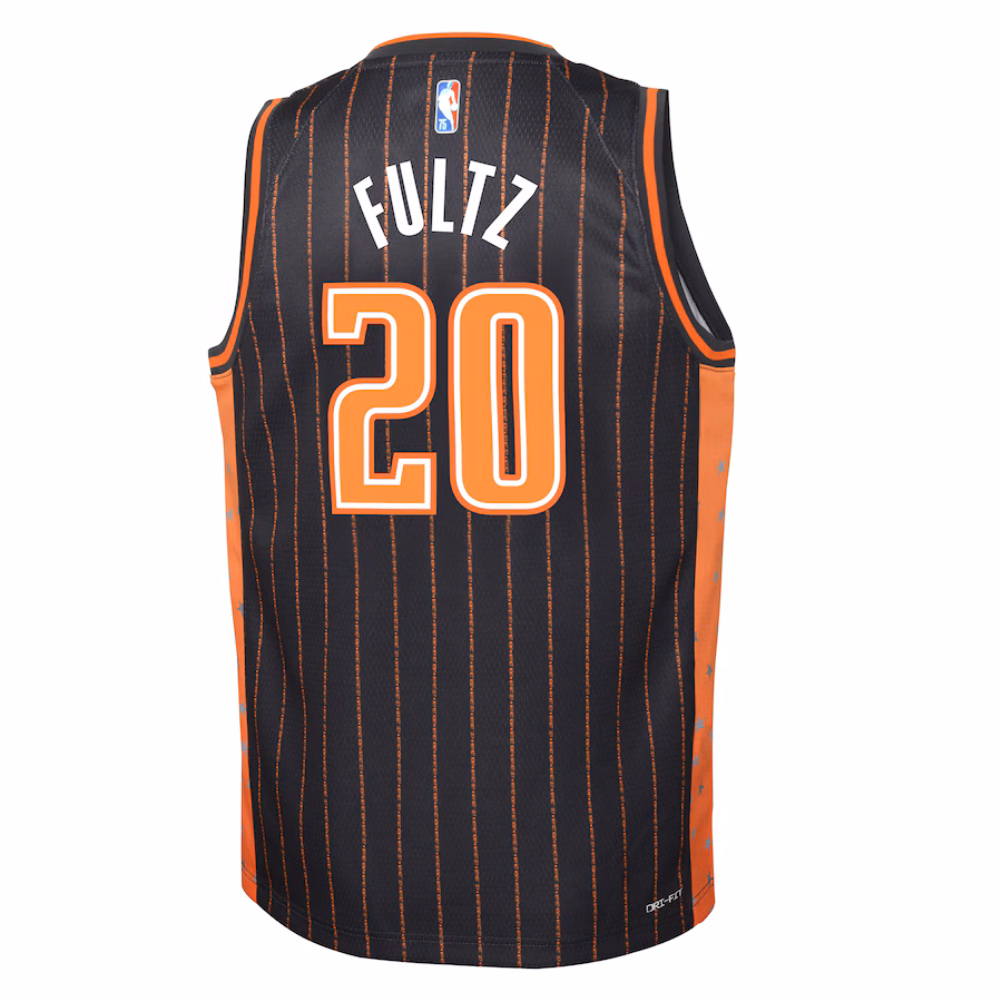 Markelle Fultz, Orlando Magic Jugend Swingman-Trikot - City-Edition - Dunkelgrau