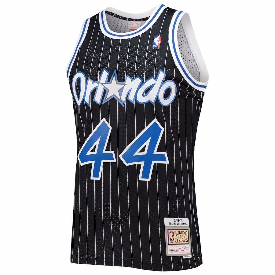 Jason Williams, Orlando Magic Mitchell & Ness 2009/10 Season Classic Edition Swingman Jersey - Black