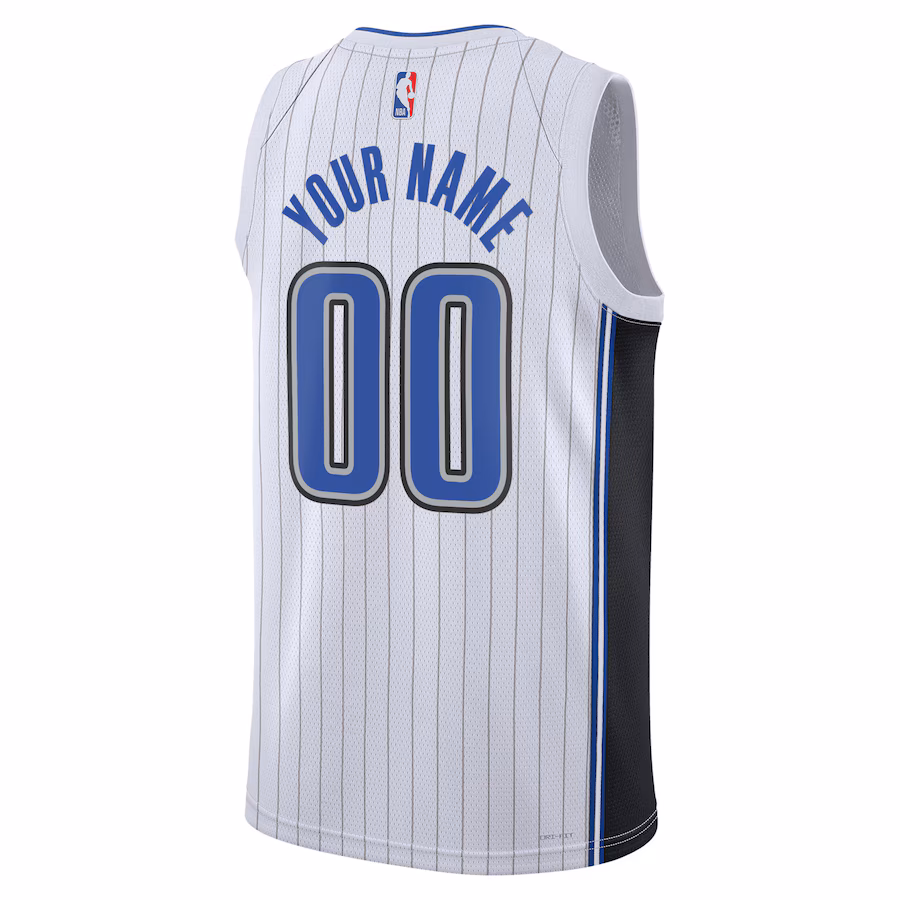 Orlando Magic Unisex Swingman Customized Jersey - Association Edition - White