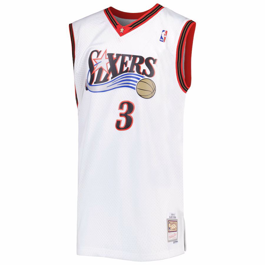 Camiseta Allen Iverson 76ers Tallas Grandes 1996-97 - Mitchell & Ness