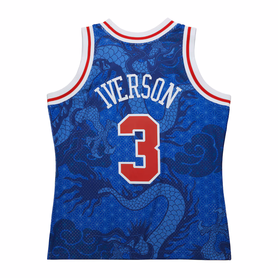 Allen Iverson 76ers Mitchell & Ness 1996-97 HWC Rookie Jersey