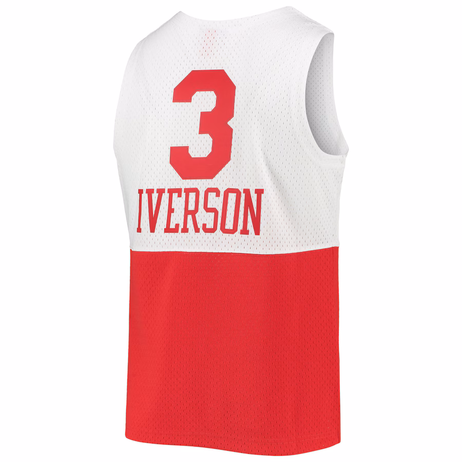 Allen Iverson Philadelphia 76ers Mitchell & Ness 2003/2004 Classic Edition Swingman Jersey - White