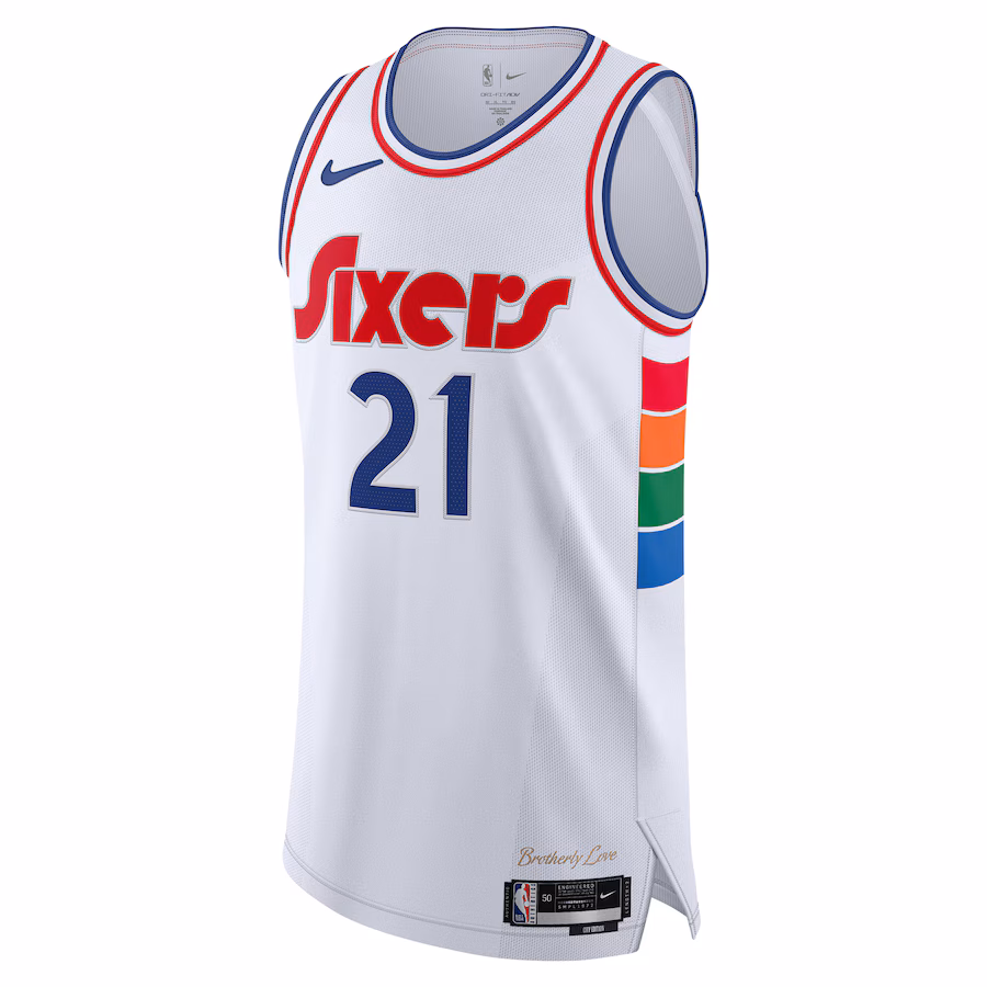 Joel Embiid Philadelphia 76ers 2024-25 City Edition Jersey