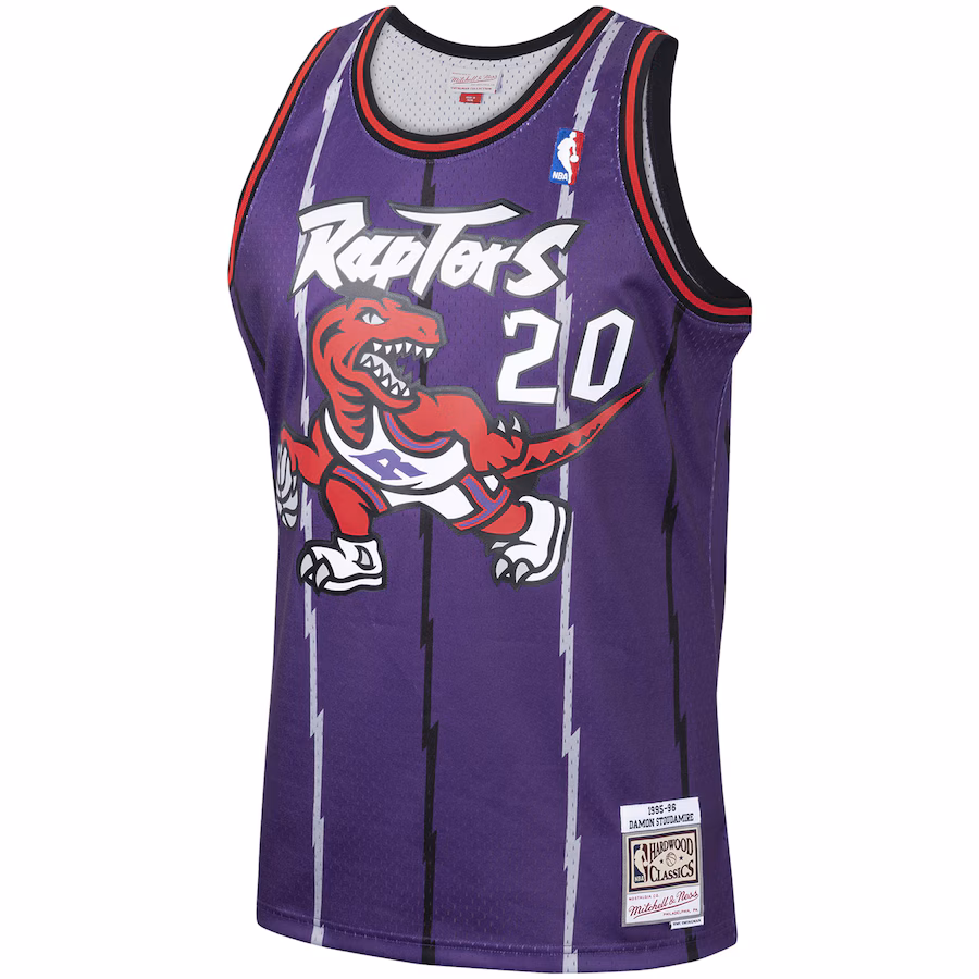 Damon Stoudamire Toronto Raptors Mitchell & Ness 1995/96 HWC Swingman Jersey