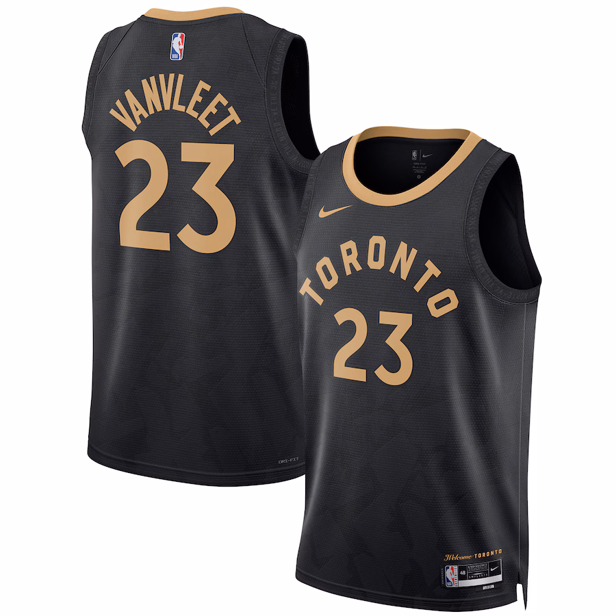 Fred VanVleet Toronto Raptors 2022/23 City Edition Swingman Jersey