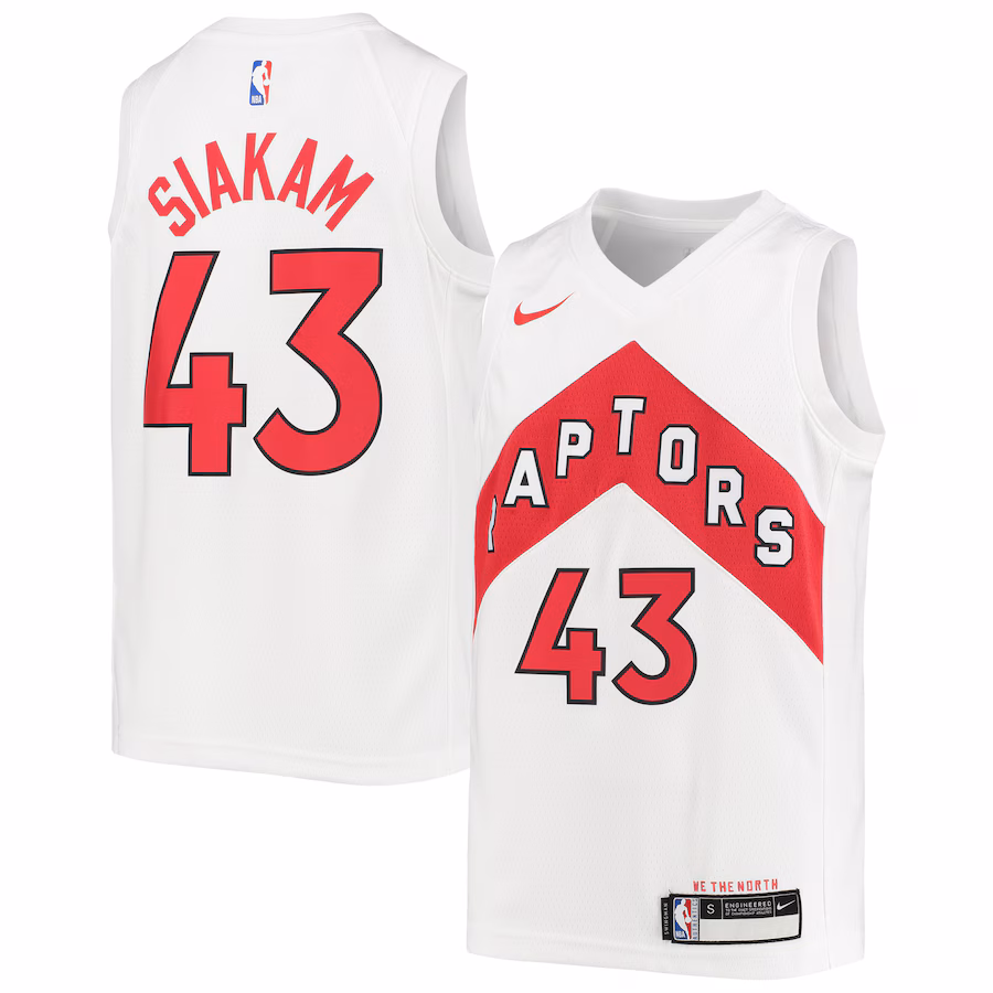 Pascal Siakam Toronto Raptors Nike Association Edition Swingman Jersey