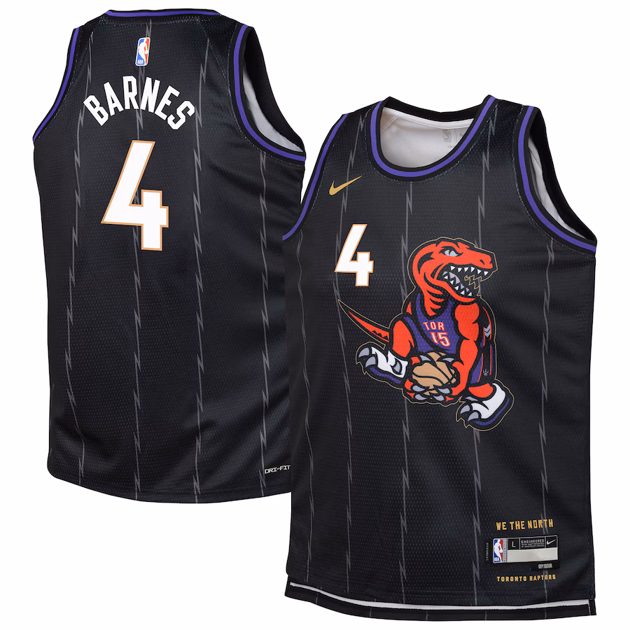 Scottie Barnes Toronto Raptors 2024/25 City Edition Swingman Jersey