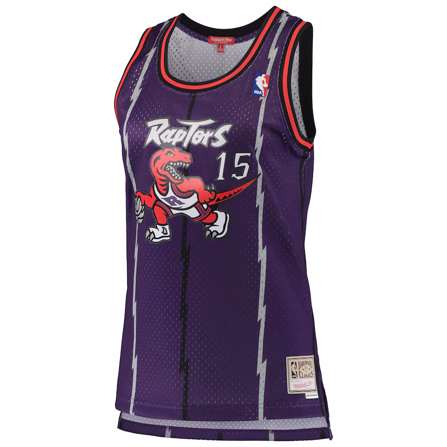 Canotta Basket Donna Vince Carter Toronto Raptors 1998/99 Mitchell & Ness