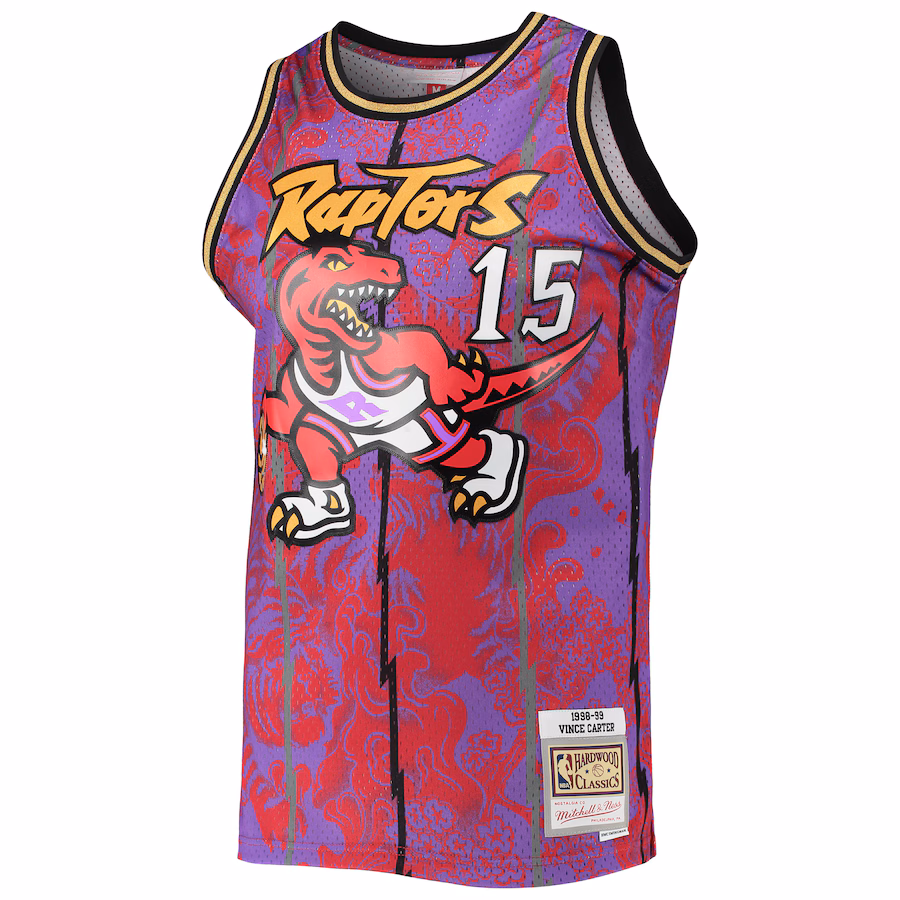 Mitchell & Ness Vince Carter Raptors Lunar New Year Retro Trikot 1998/99