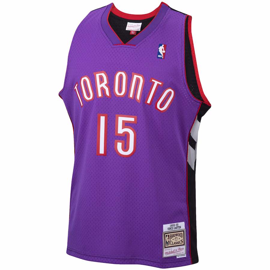 Vince Carter Toronto Raptors Mitchell & Ness 1999/00 Hardwood Classics Swingman Jersey