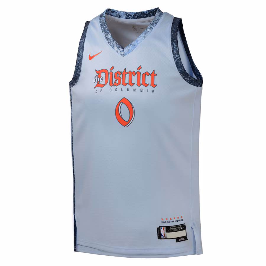 Canotta Basket Bilal Coulibaly Washington Wizards City Edition 2024/25