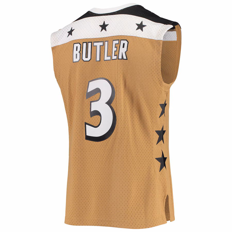Camiseta Caron Butler Washington Wizards Mitchell & Ness 07/08 HWC Retro