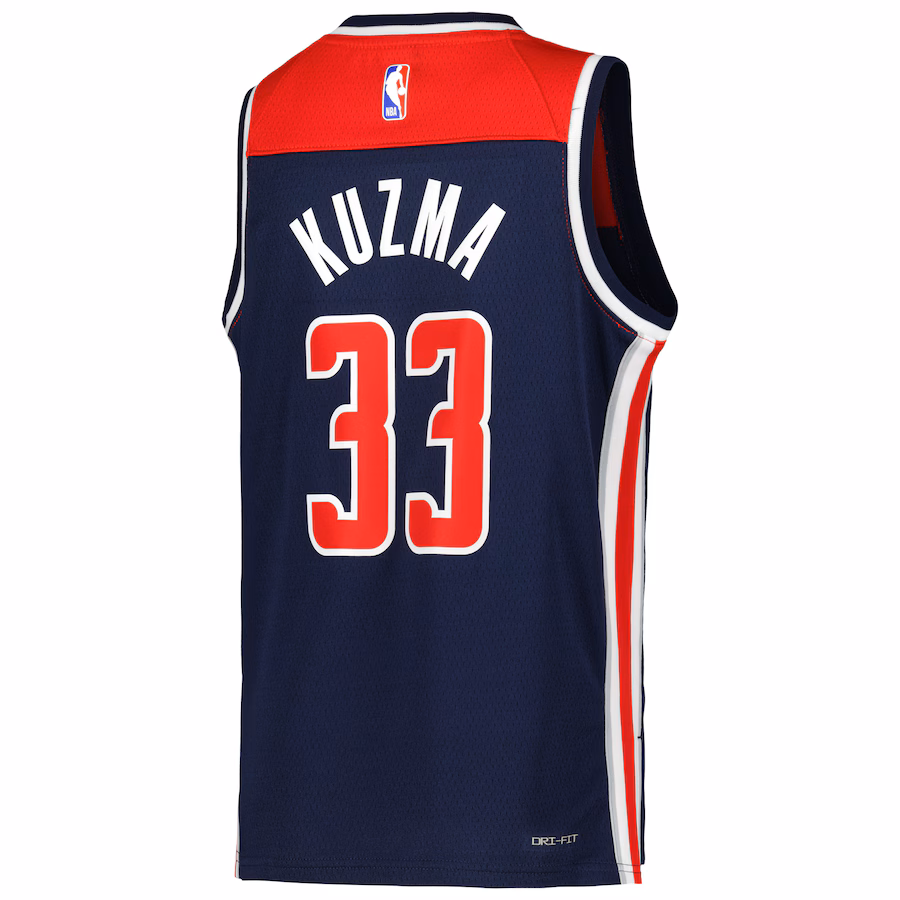 Maillot Kyle Kuzma Washington Wizards Jordan Brand Swingman