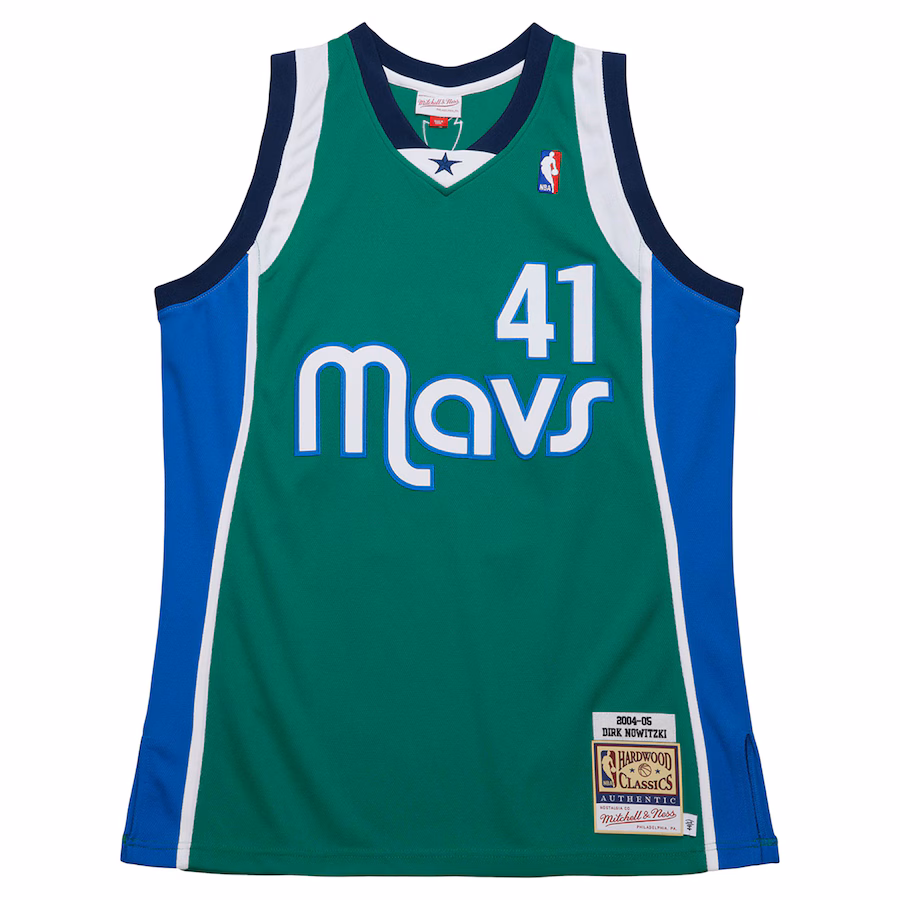 Dirk Nowitzki Dallas Mavericks 2004/05 Vert