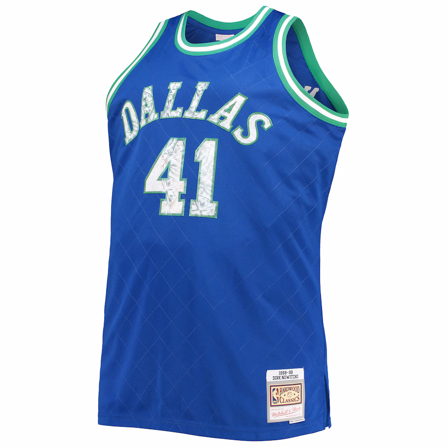 Dirk Nowitzki Dallas Mavericks 1998/99 Trikot - NBA 75th Anniversary Diamond