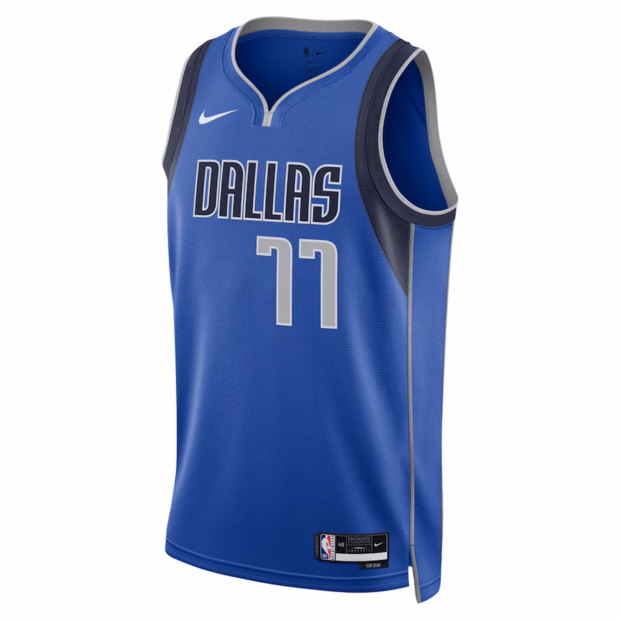 Luka Dončić, Dallas Mavericks, Icon Edition, Blue