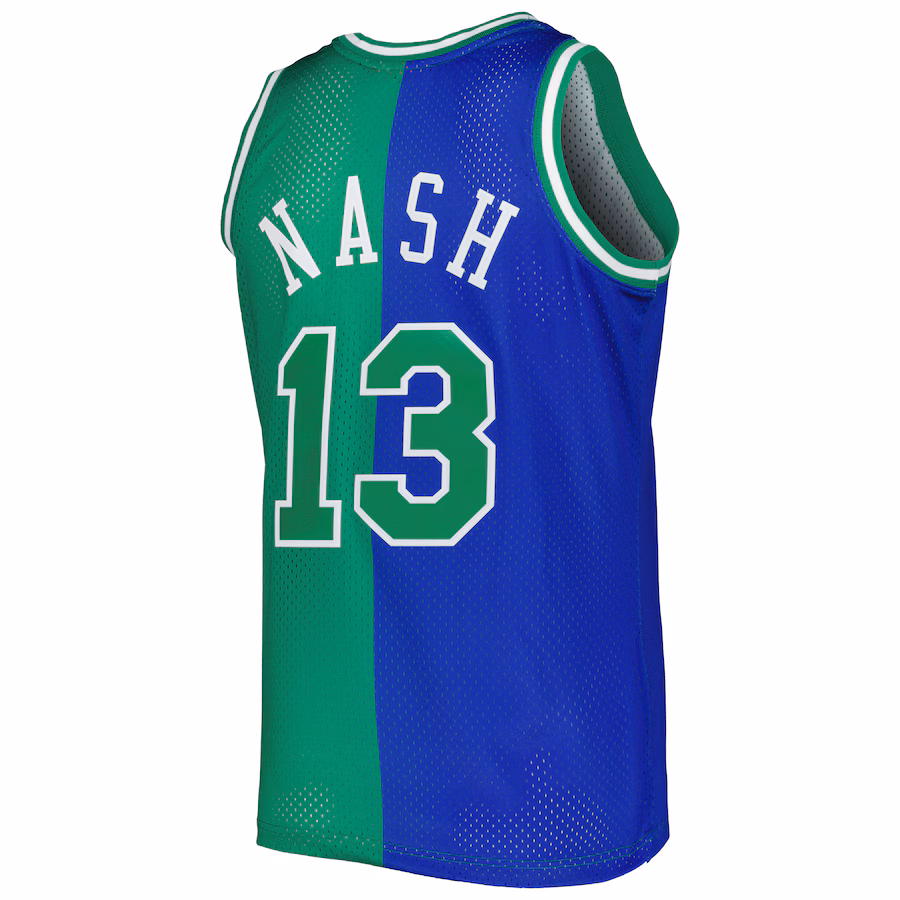 Steve Nash, Dallas Mavericks, 1998/99, Blue/Green