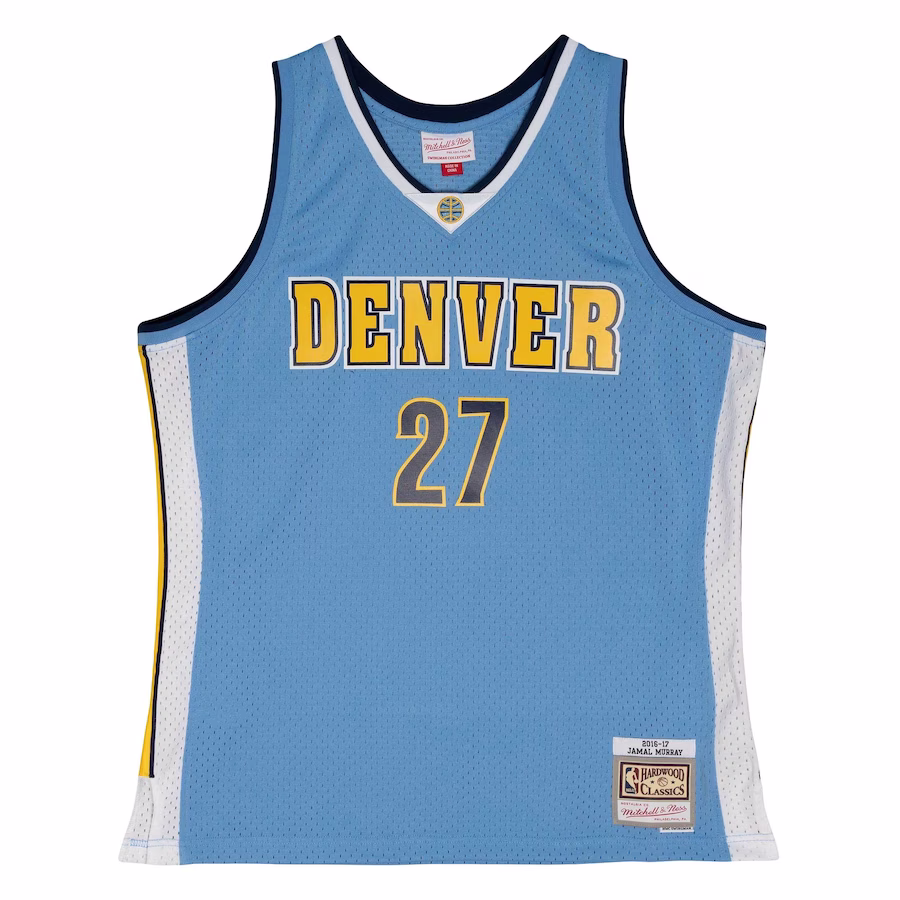 Jamal Murray Denver Nuggets 2016/17 Retro Blue Jersey