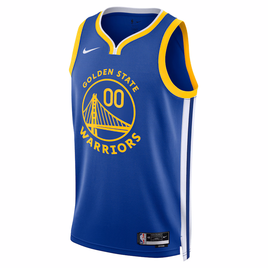 Golden State Warriors, Unisex Custom Jersey Royal Edition, Icon Edition, Blue
