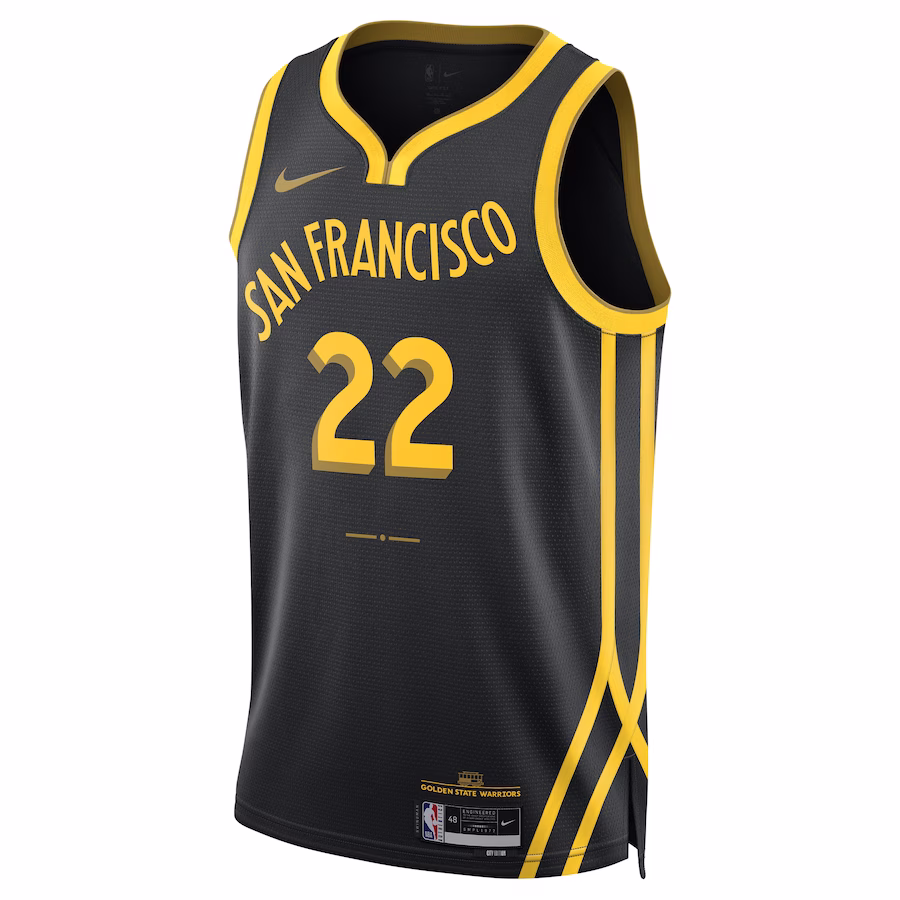 Camiseta Andrew Wiggins Warriors City Edition 2023/24 Unisex