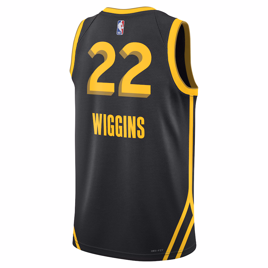 Camiseta Andrew Wiggins Warriors City Edition 2023/24 Unisex