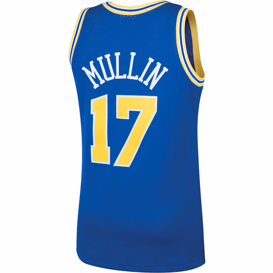 Chris Mullin, Golden State Warriors, 1993/94 Classico, Maglia del Fan, Blu Regale
